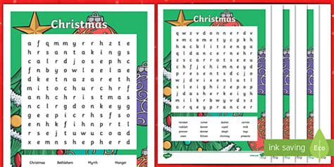 Free Printable Christmas Word Search Hard Medium And Easy