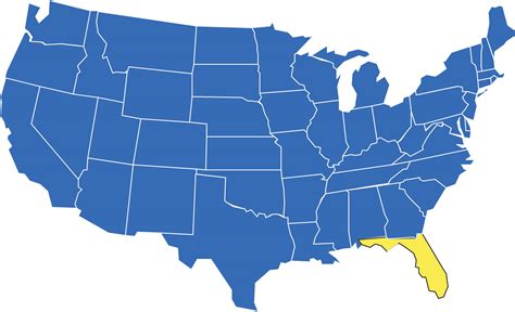 Florida Location Map
