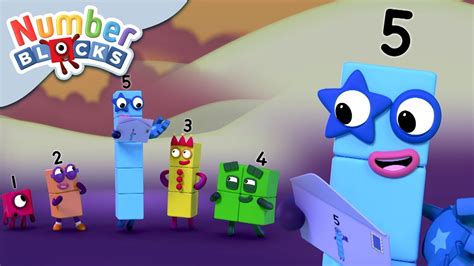 Numberblocks Five And Friends Learn To Count Youtube