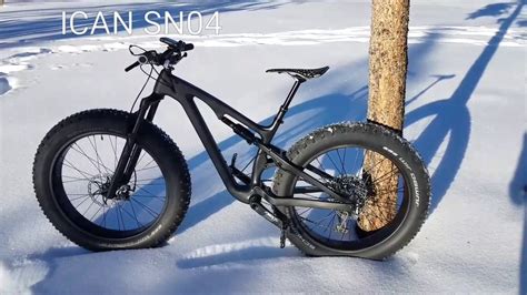 Ican Sn04 Full Carbon Full Suspension Fat Bike Review Youtube