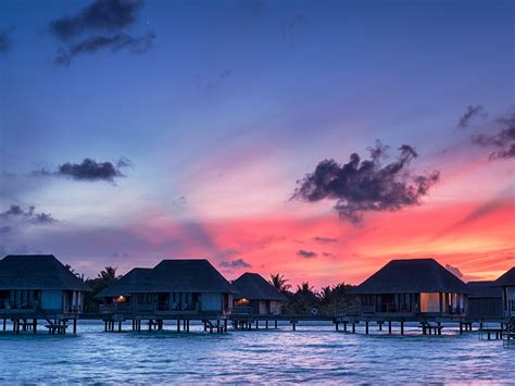 fondos de pantalla 1600x1200 maldivas zona intertropical amaneceres y atardeceres bungaló nube