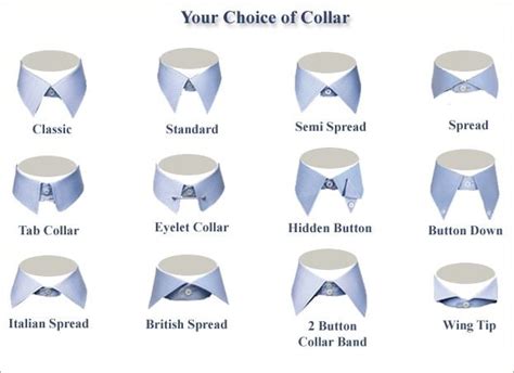 The Guide To Shirt Collars And What Suits You Modernistic Web