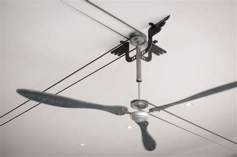 Troposair duet oscillating dual ceiling fan in oil rubbed bronze. Belt driven ceiling Fan/Ventilator by ATRsystems on Etsy ...