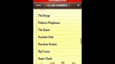 Clash Of Clan Best Clan Names Vermontaceto