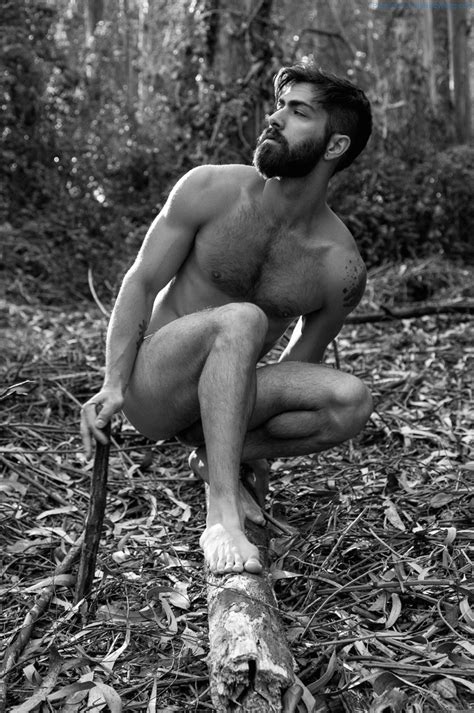 Just A Hairy Hunk Naked And Horny In The Woods Gay Body Blog Pics