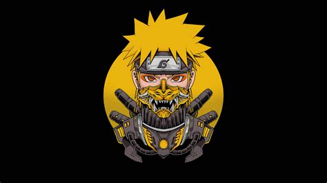 Download Yellow Naruto 5120 X 2880 Wallpaper