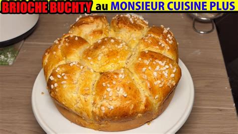 Brioche buchty recette monsieur cuisine plus programme malaxer