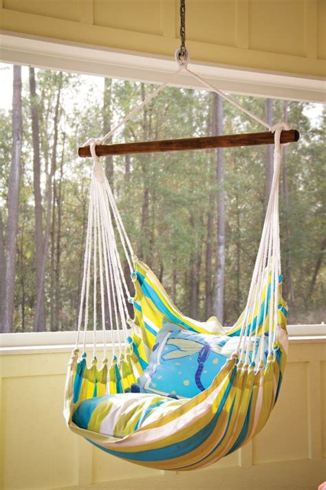 The hammock chairs on our list are so comfortable and attractive, you'll never want to sit anywhere else. Aqua Culture | Diy hammock, Swinging chair, Hammock