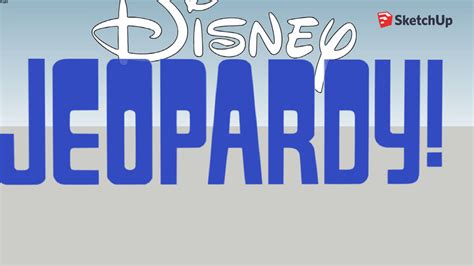 This Is Disney Jeopardy 3d Warehouse