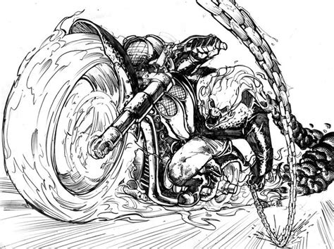 Art drawing, colored pencil drawing tutorial, art tutorial for beginners, art and painting, amazing drawing videos Ghost Rider 2 | Ghost rider drawing, Ghost rider marvel ...