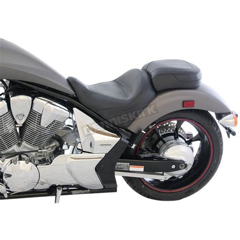 Position modifications can be made forward for shorter riders. Mustang Seats Vintage Honda Fury Solo Wide Touring Seat ...