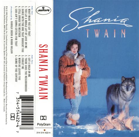 Shania Twain Shania Twain 1993 Canada Cassette Album 2022
