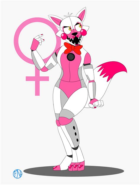 Funtime Foxy By Fnafnations Fnaf Funtime Foxy Fanart Hd Png Download