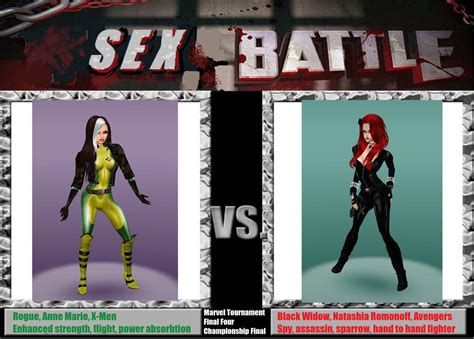 Marvel Championship Rogue Vs Black Widow By Mary Margret On Deviantart