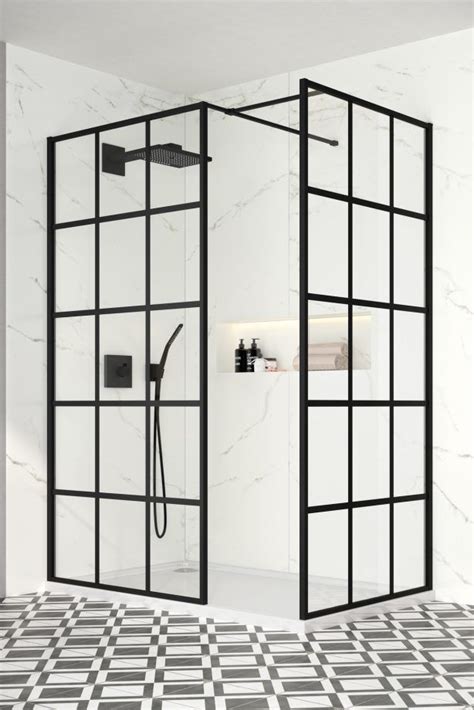 Crittall Shower Screens The Urban Style Steps Into The Shower White