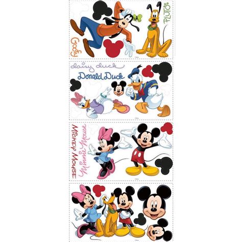 York Wall Disney Mickey Mouse And Friends Peel And Stick Wall Decals