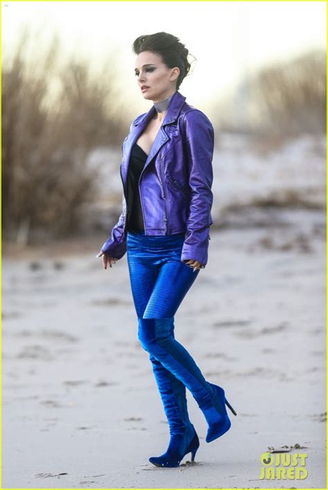 Natalie Portman Gets Metallic On The Beach For Vox Lux Scene Photo 4046219 Natalie Portman