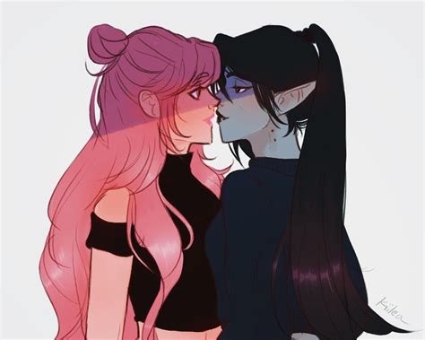 Pin By Sarah Hales On Drawing Inspo Marceline And Bubblegum