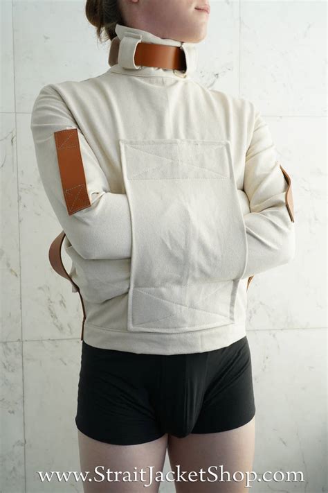 Classical Straitjacket With Leather Belts 2 By Straitjacketshop On