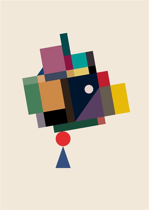Geometric Compositions On Behance Composition Art Aesthetic Painting