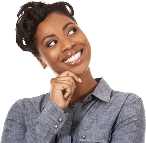Download Smile Woman Africans Happy African American Woman Png Png