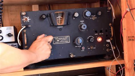 Wwii Bc 312 N Receiver Farnsworth Television And Radio 1942 Youtube