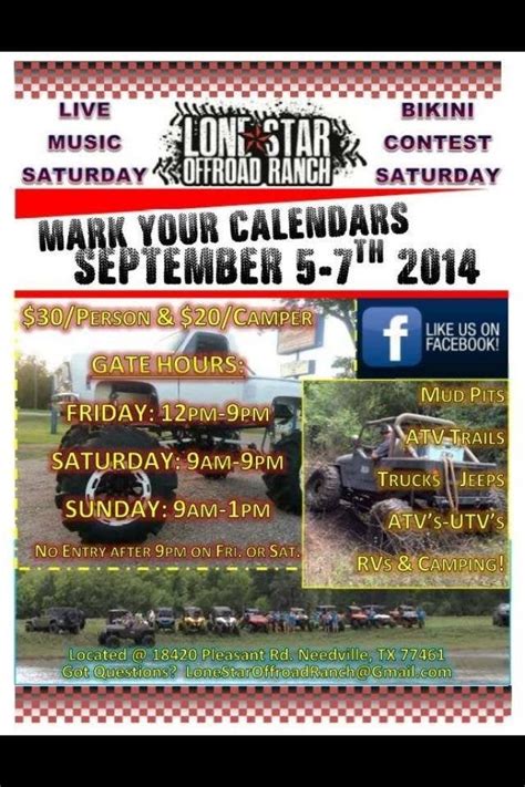 Grand Opening Lone Star Offroad Ranch Cool Fishing Forum