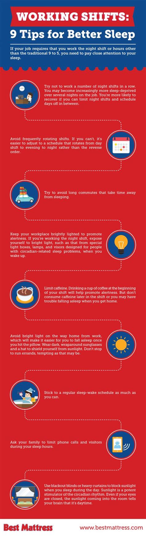 Over time, circadian cycles can adjust to external timing cues. Getting Better Sleep Working The Night Shift | Best Mattress