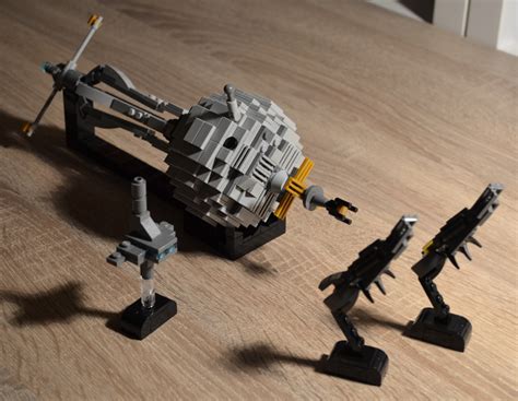 Lego Moc 21655 Mass Effect 3 Crucible Micro Scale W