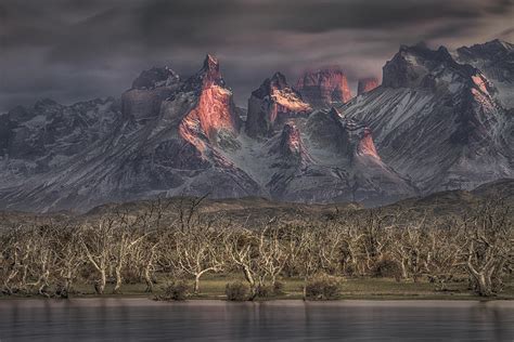 Below The Peaks Of Patagonia Photograph By Peter Svoboda Mqep Fine
