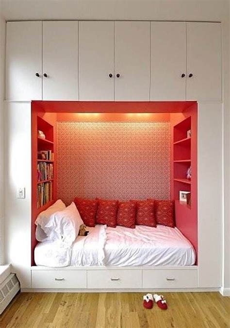 It can get pretty crowded easily if you put too many things inside. 100 Space Saving Small Bedroom Ideas | Small room bedroom ...