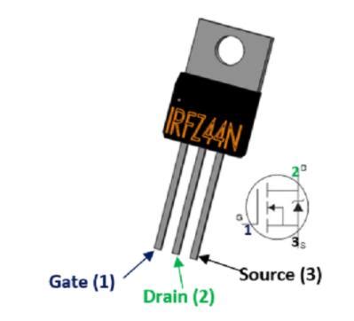 Irfz N N Channel Mosfet Pinout Equivalent Application And