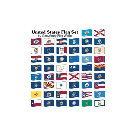 State Set United States Flag Outdoor 50 State Flag Sets Flag Sets