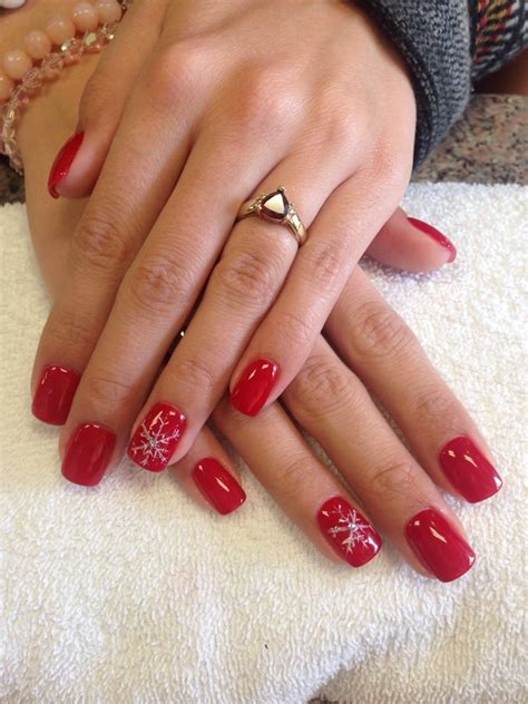 These christmas acrylic nails are just breathtaking. Christmas gel nail design. - Yelp
