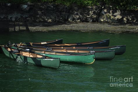 Resting Canoes Photograph By Terri Waters Fine Art America