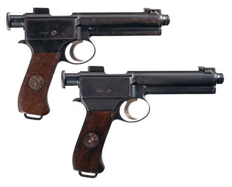 Two Roth Steyr Model 1907 Pistols
