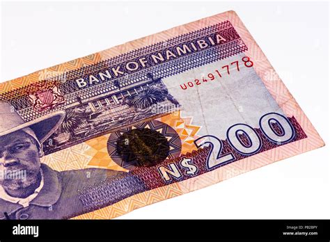 200 Namibian Dollars Bank Note Of Namibia Namibian Dollars Is The