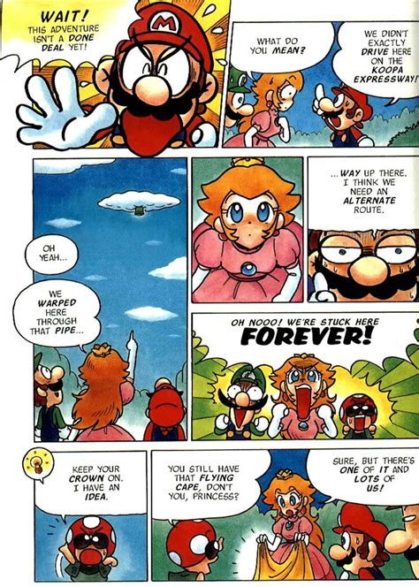 Super Mario Bros Adventure Comics Issue 8 Mario Comics Super Mario