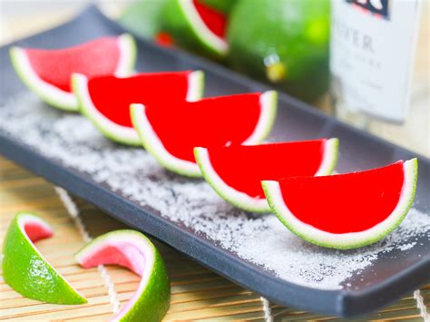 Small plastic cups based on the shapes you prefer to make in the jello shots. How to Make Watermelon Jello Shots (with Pictures) - wikiHow