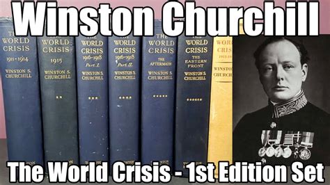 Winston Churchill The World Crisis In Uk 1st Edition Churchills