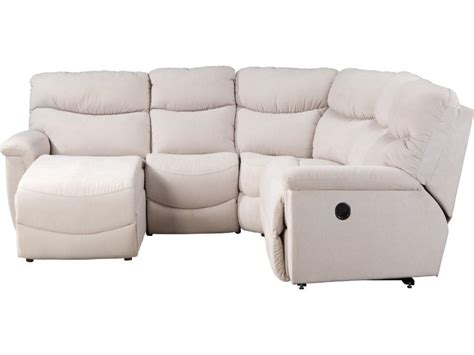 La Z Boy James Four Piece Reclining Sectional Sofa With Ras Reclining