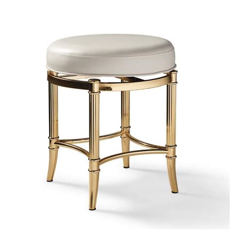 Find vanity stools at wayfair. Bailey Swivel Vanity Stool | Vanity stool, Stool, Bathroom ...