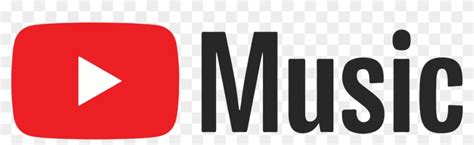 Free Music Apps Youtube Music Logo Png Transparent Png 3500x912