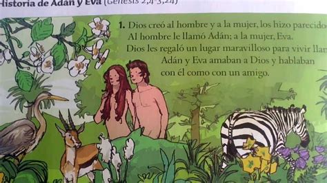 El Relato De Adán Y Eva Para Niños Youtube