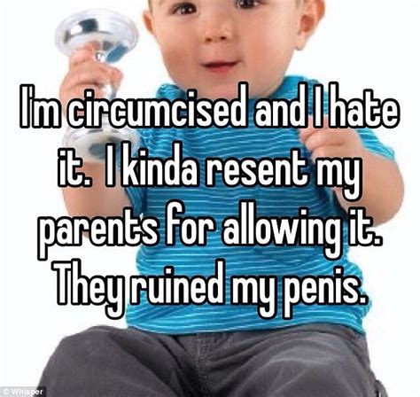Men On Whisper Reveal How They Really Feel About Circumcision Daily Mail Online