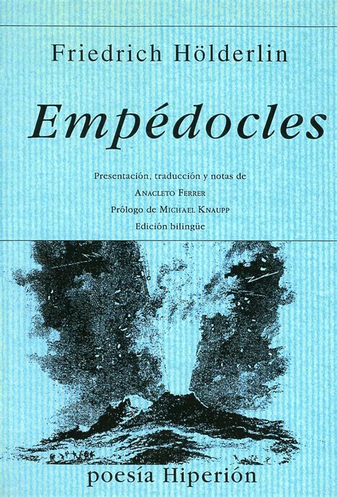 Empédocles 3 Ed Holderlin Friedrich Libro En Papel 9788475174938