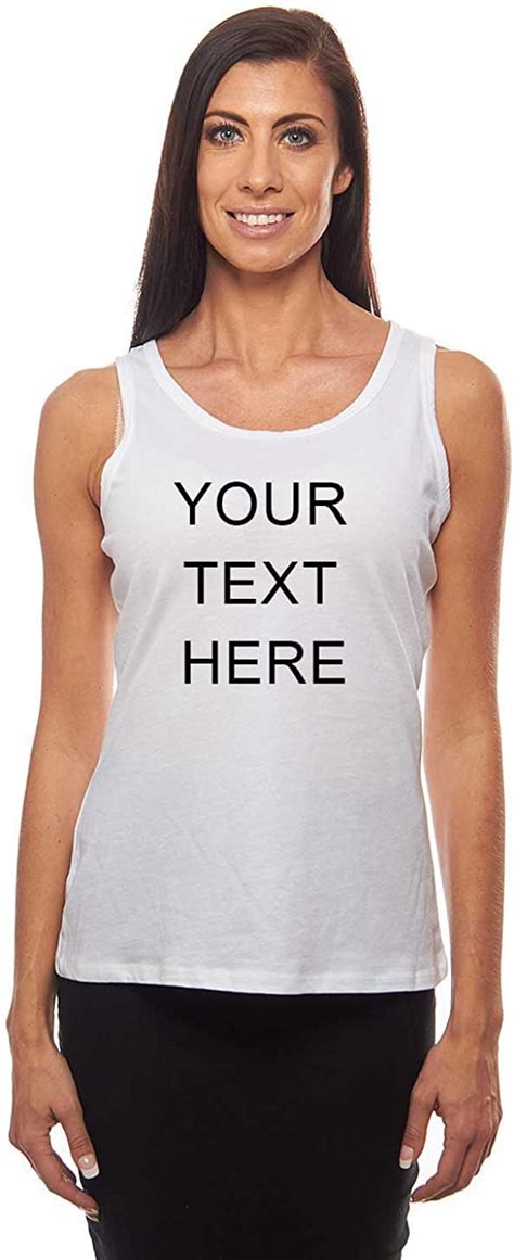 Catchy Personalized Tank Top For Ladies White 2xl At Amazon Womens