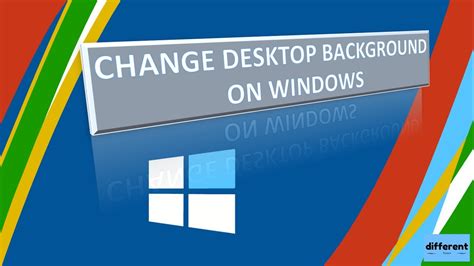 How To Change Desktop Background In Windows 100 Youtube