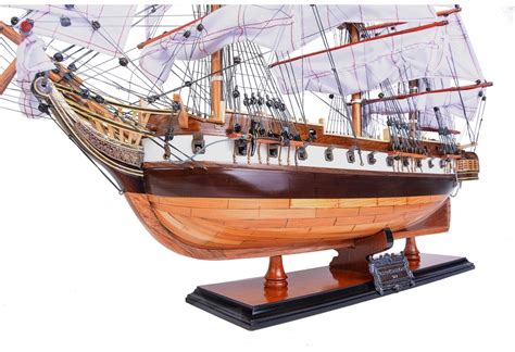 Uss Constellation Wooden Tall Ship Model