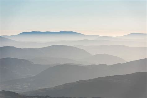 Hd Wallpaper Mountains Cover By Fogs Silhouette Of Mountains With